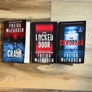 Frida McFadden Thriller Bundle — The Crash, The Locked Door, The Coworker